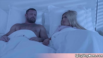 Cute asian stepdaughter has a new sex toy and she cant wait to try it But she is too loud