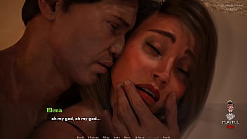 One Night Stand - Ep. 3 | A girl moans playing adult VN