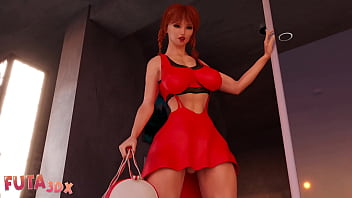 Futa3dx - Personal Futa Redhaired Big Dicked Babe Trainer Fucks Blonde Hard