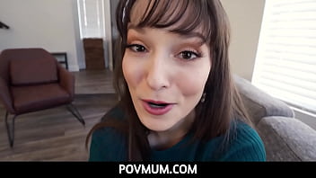 PovMum -Stepmom Lexi Luna Had Warm Session With Stepson