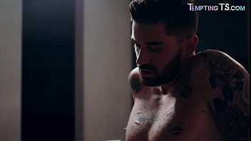 Petite 19yo transgender fucked in ass by bareback male