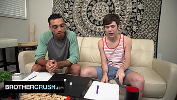 Horny Stud With Caramel Skin Amone Bane Creampies Bored StepBrother Dakota Lovell - BrotherCrush