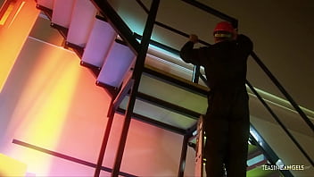 Horny worker gets to fuck a busty medic Carly Parker