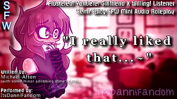 【Spicy SFW Audio Roleplay】You Surprise Your Easily Flustered Yandere GF w/ A Hot MakeOut Session~【F4A】
