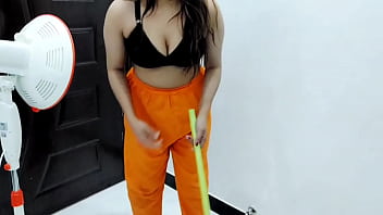 Pakistani Hot Wife Cleaning Room Nude While Recorded By Her Husband And Fucked