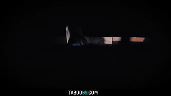 Scared blonde step sister Lexi Lore loves to relax by riding on her step brother cock