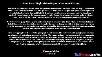 Nightvision recorded this homemade porno video of Asian girlfriend fucking