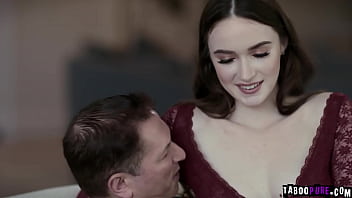 Hazel Moore and her stepdad John Strong gets heated and they had a hot fuck sesh