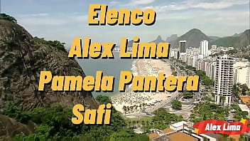 Sexo a tr&ecirc_s, Com  ,  Pamela Pantera  ,  Safira Mel  ,   E   ,  Alex Lima , com  ,  Pamela Pantera  ,  Fazendo anal