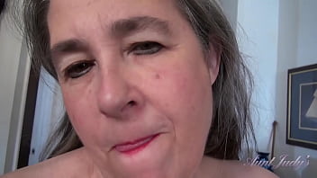 AuntJudys - Sexy Yoga Workout with 52yo Mature Hairy Amateur Grace (POV)