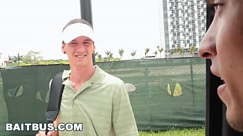 BAITBUS - Brad Davis Didn'_t See Patrick Ridge Coming For His Dick Haha