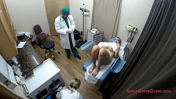 Mixed Cutie Daisy Ducati &amp_ Asian Channy Crossfire Get Yearly Checkup &amp_ Dental Exam From Doctor Tampa! Exclusively From GirlsGoneGynoCom!