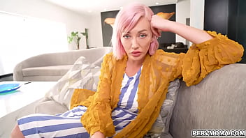 Adira Allure help Allen Swift jerking off on his raging cock