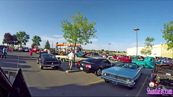 Chesty Vintage Housewife Shanda Fay Stuffs Her Mouth With Hard Dick!