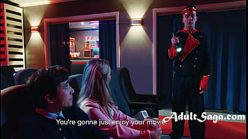 Getting Frisky At The Cinema - Athena Faris