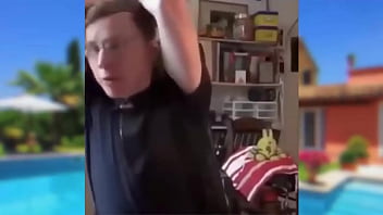 Sexy O2, 1075 - White Slut, Fuck in Satin Panties and Black Corset, doggy style, Pants Fuck