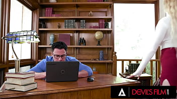 DEVILS FILM - Big Rough Sex At The Office With Busty Skylar Vox And Her Tight Pussy