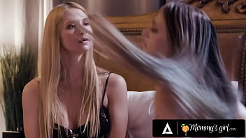 MOMMY'_S GIRL - Naughty Busty MILF Sarah Vandella Teaches Gia Derza How To Eat A Pussy