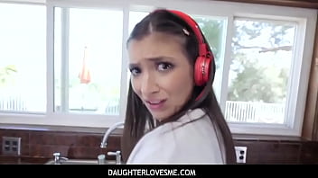 Fucking My Hot Teen Stepdaughter While She Does The Dishes POV