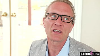 Asian teen neighbor Gia DiBella only likes old guys it made her pussy wet