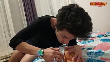 I'_m licking his pussy like crazy