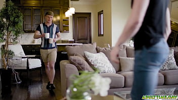 Wow, I (Max Lorde) am really lucky that I moved to a new town! Turned out my neighbor Eric Charming - an adorable redhead freckled cutie pie, was just as lonely and horny as me!