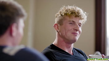 Wow, I (Max Lorde) am really lucky that I moved to a new town! Turned out my neighbor Eric Charming - an adorable redhead freckled cutie pie, was just as lonely and horny as me!