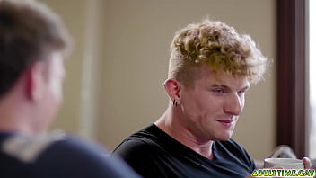 Wow, I (Max Lorde) am really lucky that I moved to a new town! Turned out my neighbor Eric Charming - an adorable redhead freckled cutie pie, was just as lonely and horny as me!