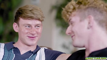 Wow, I (Max Lorde) am really lucky that I moved to a new town! Turned out my neighbor Eric Charming - an adorable redhead freckled cutie pie, was just as lonely and horny as me!