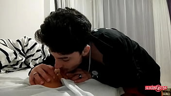 My girlfriend said lick my pussy then fuck it