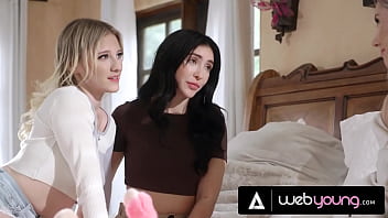 Sexy Melody Marks Compete With Her Hot Roommate On Who'_s The Best At Riding Jane Wilde'_s Pussy