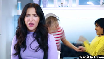 An intern Jane Wilde starts her first day at an office and is shocked to learn that everybody (Emma Rose, Ember Snow, Kira Noir, Ariel Demure, Korra Del Rio, Jewelz Blu, and Jade Venus) is fucking behind closed doors!