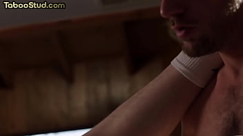 Twink stepbrother assrimmed and barebacked by stepbro stud