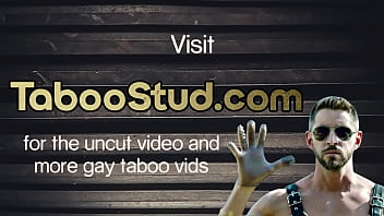 Twink stepbrother assrimmed and barebacked by stepbro stud