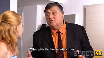 Cutie rides penis of boyfriend'_s stepdad near her loser partner