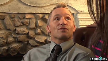 Latina teen Stephanie Adams getting fucked by her big cocked stepfather