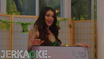 JERKAOKE - Epic Reality Show Orgy With Beautiful Gianna Dior and Big Boob Big Ass Karma Rx