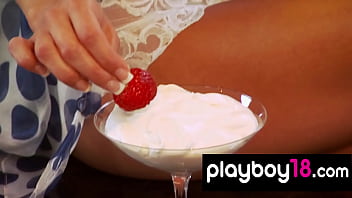 Skinny big boobed asian teen Cassandra and her hot GFs posing for the camera