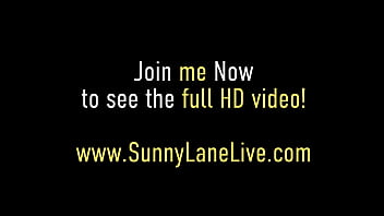 Cunt Stuffing Baseball Fan Sunny Lane Finger Fucks While Celebrating!