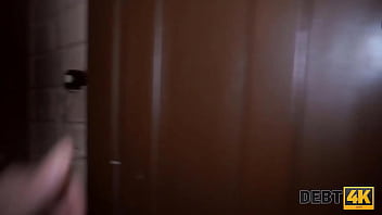 DEBT4k. Collector tracks down cute blond debtor and fucks her properly