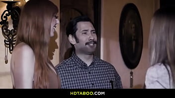 Babysitter Gabbie Carter gets fuck by a couple who idolized her!