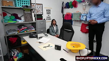 ShoplyfterXXX - Security officer Jovan Jordan catches naughty thief Jada Kai stealing clothes from the store she has to suck his cock and open her pussy to get fucked and released