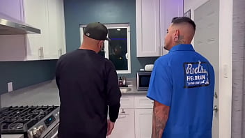 Straight Plumber Fucks Customer