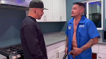 Straight Plumber Fucks Customer