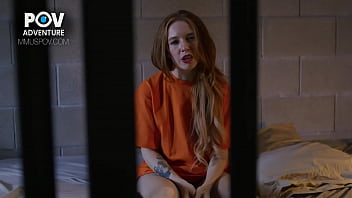 Real POV Adventure: Bad Cop Convinces Hot Prisoner To Suck His Dick