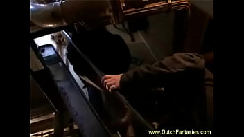 Dutch Blonde MILF Getting Doggy-Style Banged