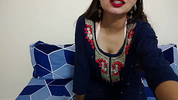 Indian close-up pussy licking to seduce Saarabhabhi66 to make her ready for long fucking, Hindi roleplay HD porn video