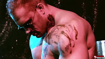 Bodybuilder Davin Strong dominates Devin Franco'_s hole. Bodybuilder Davin grabs the cop by the collar and drags him to a secluded space where Devin Franco can strip naked, fills him up with his cock