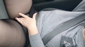 Business Style -Sexy legs in black tights