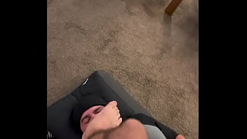 Foot worship domination with a straight alpha.